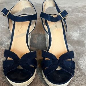 American Eagle by Payless Dark Blue Wedges